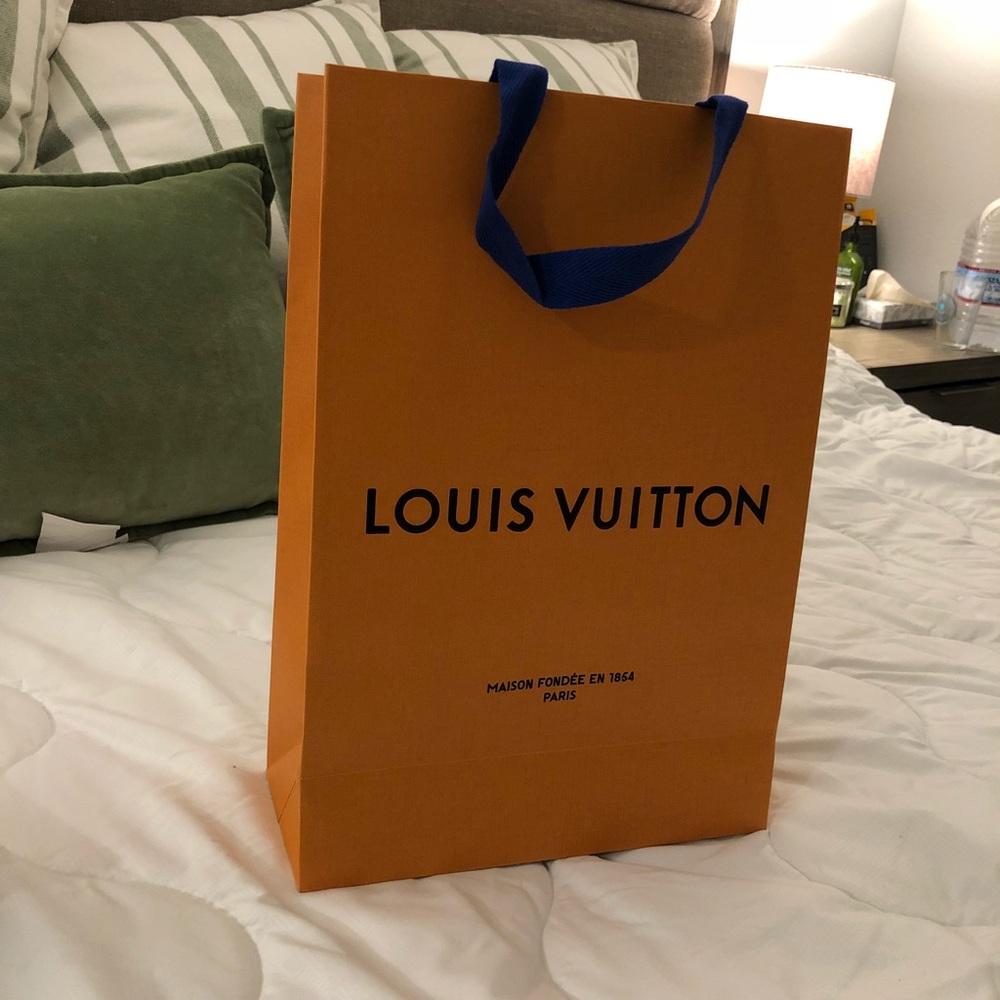 Louis Vuitton shopping bag